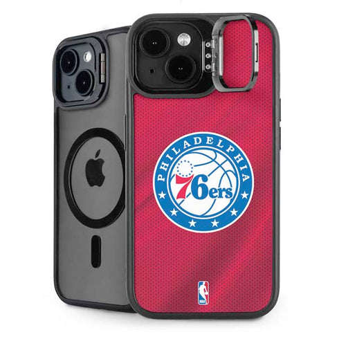 NBA Philadelphia 76ers Jersey iPhone 14 Plus Kickstand Case