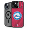 NBA Philadelphia 76ers Jersey iPhone 14 Plus Kickstand Case