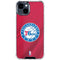 NBA Philadelphia 76ers Jersey iPhone 15 Clear Case