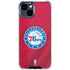 NBA Philadelphia 76ers Jersey iPhone 15 Clear Case
