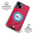 NBA Philadelphia 76ers Jersey iPhone 15 Clear Case