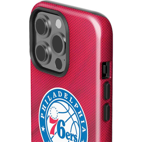 NBA Philadelphia 76ers Jersey iPhone 15 Pro Impact Case