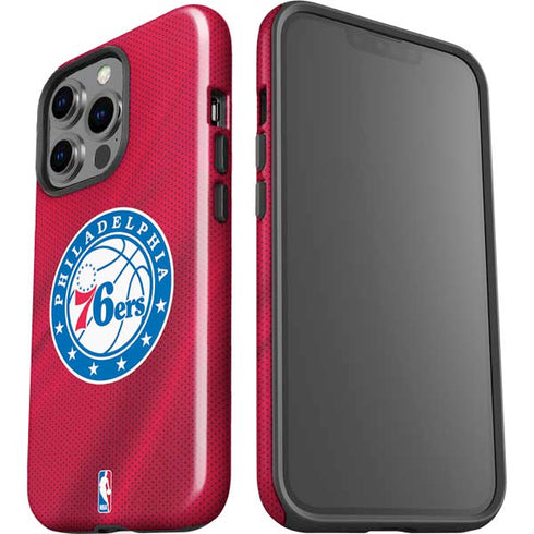 NBA Philadelphia 76ers Jersey iPhone 15 Pro Impact Case