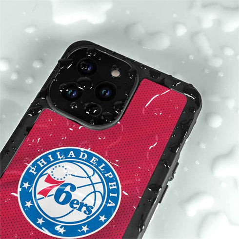 NBA Philadelphia 76ers Jersey iPhone 15 Pro Waterproof Case