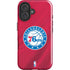 NBA Philadelphia 76ers Jersey iPhone 16 Plus Impact Case