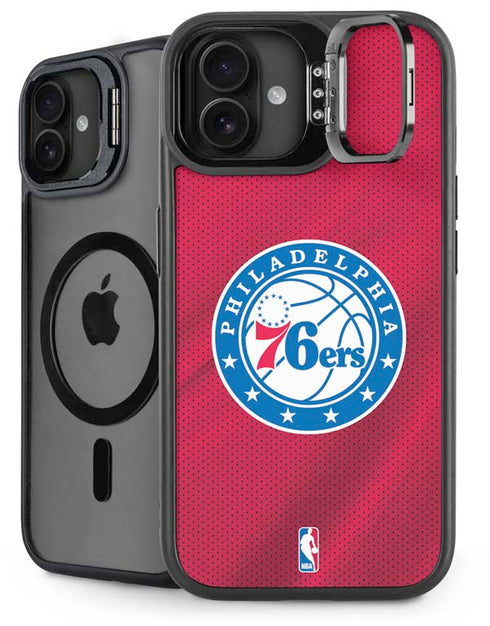 NBA Philadelphia 76ers Jersey iPhone 16 Plus Kickstand Case