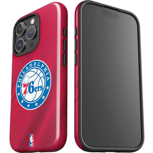 NBA Philadelphia 76ers Jersey iPhone 16 Pro Impact Case
