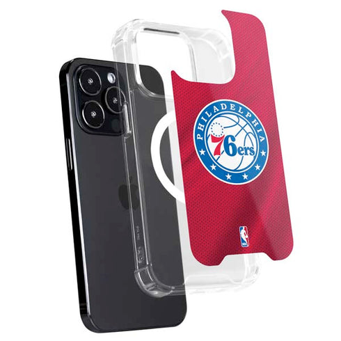 NBA Philadelphia 76ers Jersey iPhone 16 Pro MagSafe Case