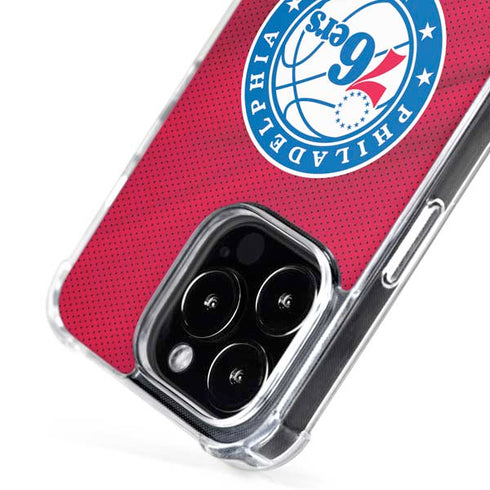 NBA Philadelphia 76ers Jersey iPhone 16 Pro MagSafe Case