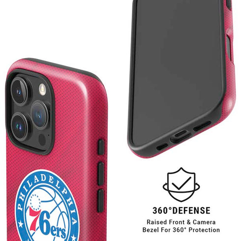 NBA Philadelphia 76ers Jersey iPhone 16 Pro Max Magsafe Impact Case