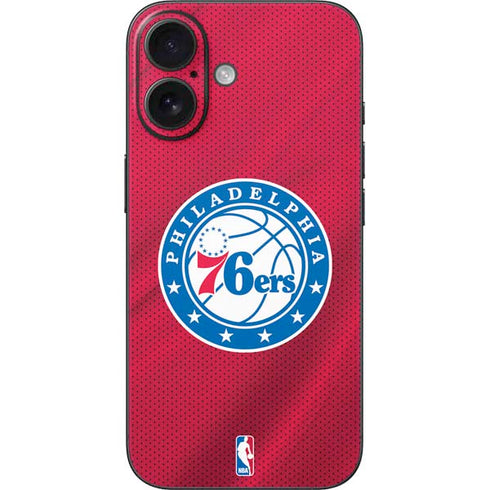 NBA Philadelphia 76ers Jersey iPhone 16 Skin