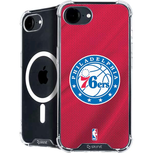 NBA Philadelphia 76ers Jersey iPhone 16e MagSafe Case