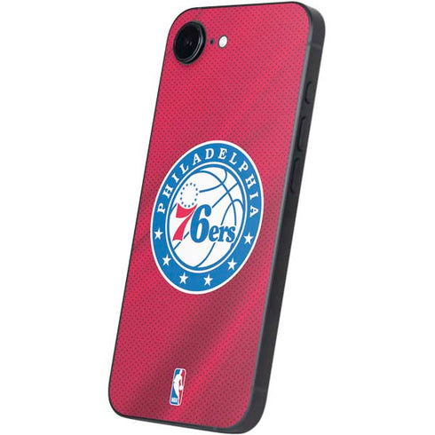 NBA Philadelphia 76ers Jersey iPhone 16e Skin