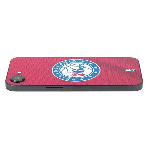 NBA Philadelphia 76ers Jersey iPhone 16e Skin