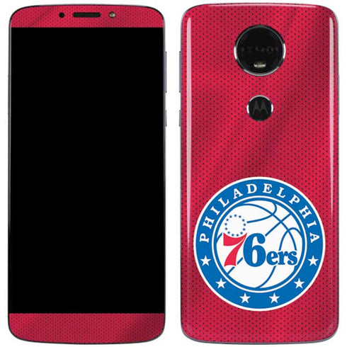 NBA Philadelphia 76ers Jersey Moto E5 Plus Skin