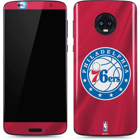 NBA Philadelphia 76ers Jersey Moto G6 Skin