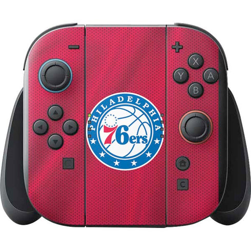 NBA Philadelphia 76ers Jersey Nintendo Switch 2 (2025) with Joy-Con Skin