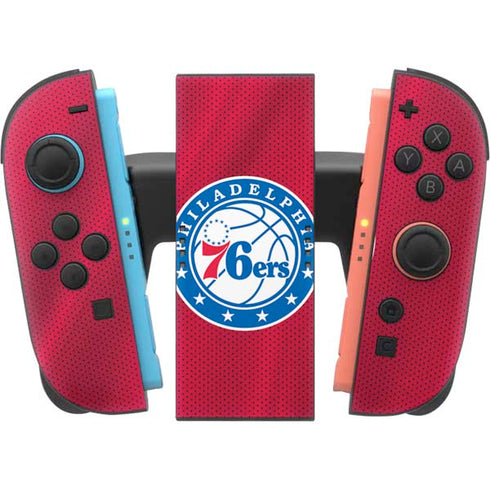 NBA Philadelphia 76ers Jersey Nintendo Switch 2 (2025) Joy-Con Controller Skin