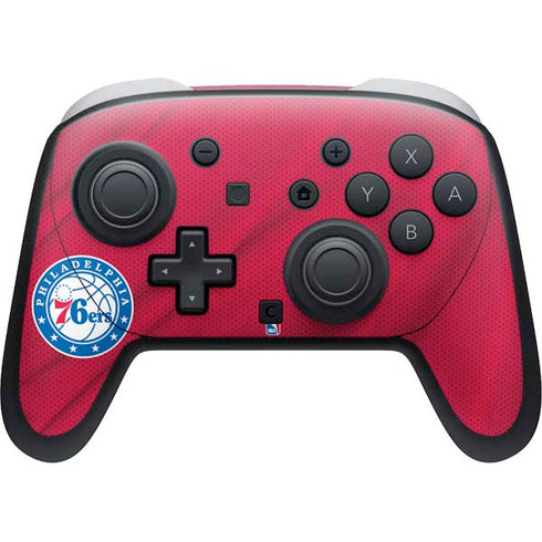NBA Philadelphia 76ers Jersey Nintendo Switch 2 (2025) Pro Controller Skin