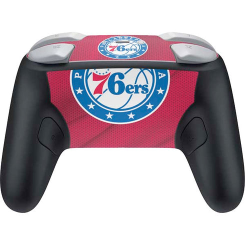 NBA Philadelphia 76ers Jersey Nintendo Switch 2 (2025) Pro Controller Skin