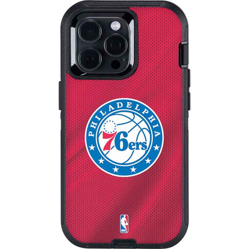 NBA Philadelphia 76ers Jersey Otterbox Defender iPhone Skin