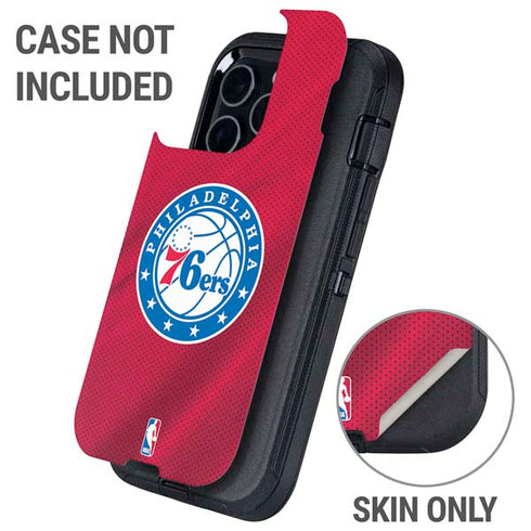 NBA Philadelphia 76ers Jersey Otterbox Defender iPhone Skin