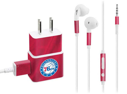 NBA Philadelphia 76ers Jersey Phone Charger Skin