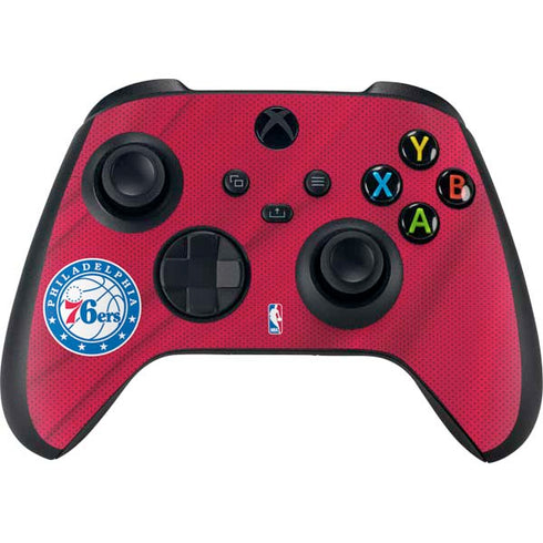 NBA Philadelphia 76ers Jersey Xbox Series X Controller Skin