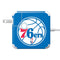 NBA Philadelphia 76ers Large Logo 85W Power Adapter (15 and 17 inch MacBook Pro Charger) Skin