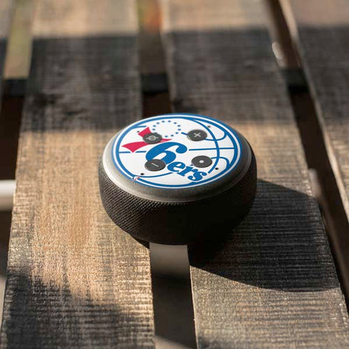 NBA Philadelphia 76ers Large Logo Amazon Echo Dot Skin