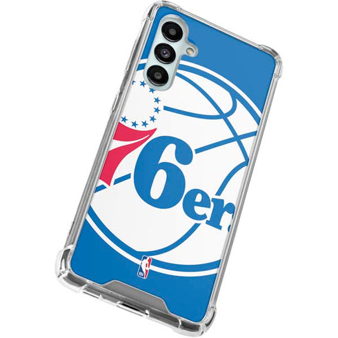 NBA Philadelphia 76ers Large Logo Galaxy A16 5G Clear Case