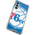 NBA Philadelphia 76ers Large Logo Galaxy A16 5G Clear Case