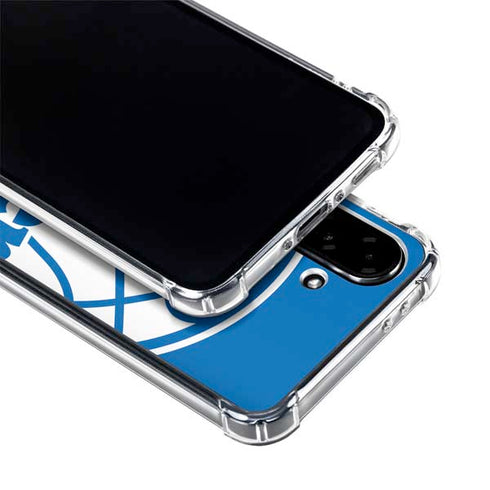 NBA Philadelphia 76ers Large Logo Galaxy A36 5G Clear Case