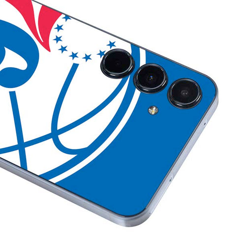 NBA Philadelphia 76ers Large Logo Galaxy A55 5G Skin