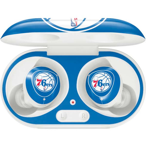 NBA Philadelphia 76ers Large Logo Galaxy Buds Plus Skin