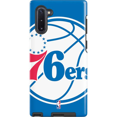 NBA Philadelphia 76ers Large Logo Galaxy Cases