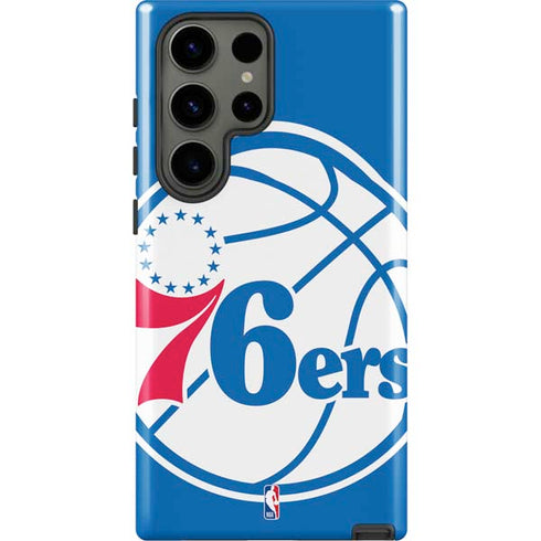 NBA Philadelphia 76ers Large Logo Galaxy S23 Ultra Pro Case