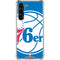 NBA Philadelphia 76ers Large Logo Galaxy S24 FE Clear Case