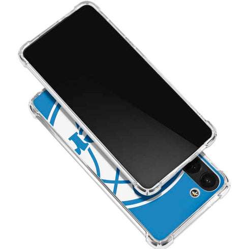 NBA Philadelphia 76ers Large Logo Galaxy S24 FE Clear Case