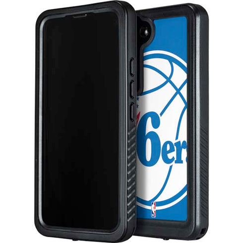 NBA Philadelphia 76ers Large Logo Galaxy S24 Plus Waterproof Case