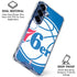 NBA Philadelphia 76ers Large Logo Galaxy S25 Plus Clear Case