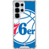 NBA Philadelphia 76ers Large Logo Galaxy S25 Ultra Clear Case