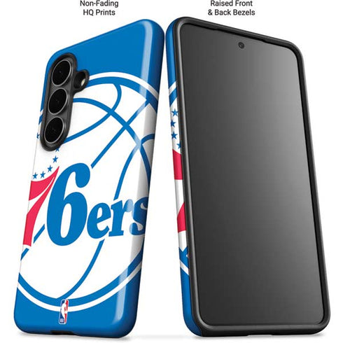 NBA Philadelphia 76ers Large Logo Galaxy S26 Impact Case