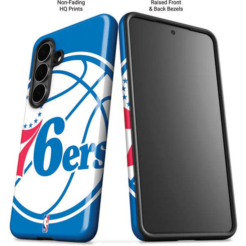 NBA Philadelphia 76ers Large Logo Galaxy S26 Plus Impact Case