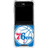 NBA Philadelphia 76ers Large Logo Galaxy Z Flip6 Clear Case
