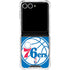NBA Philadelphia 76ers Large Logo Galaxy Z Flip7 Clear Case