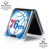 NBA Philadelphia 76ers Large Logo Galaxy Z Flip7 Clear Case