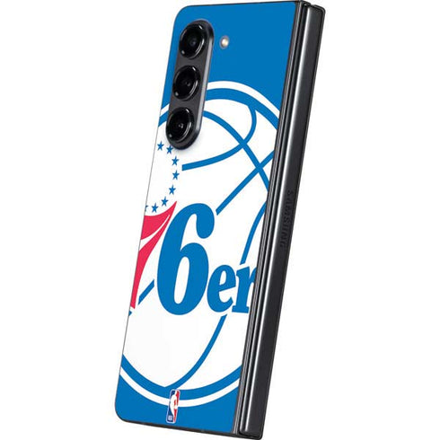 NBA Philadelphia 76ers Large Logo Galaxy Z Fold5 5G Skin
