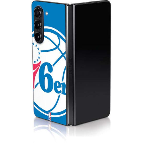 NBA Philadelphia 76ers Large Logo Galaxy Z Fold5 5G Skin