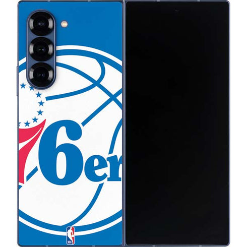 NBA Philadelphia 76ers Large Logo Galaxy Z Fold6 Skin